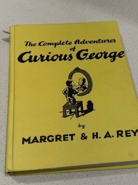 VTG THE COMPLETE ADVENTURES OF CURIOUS GEORGE Margaret & H A Rey 1994 hc 109876
